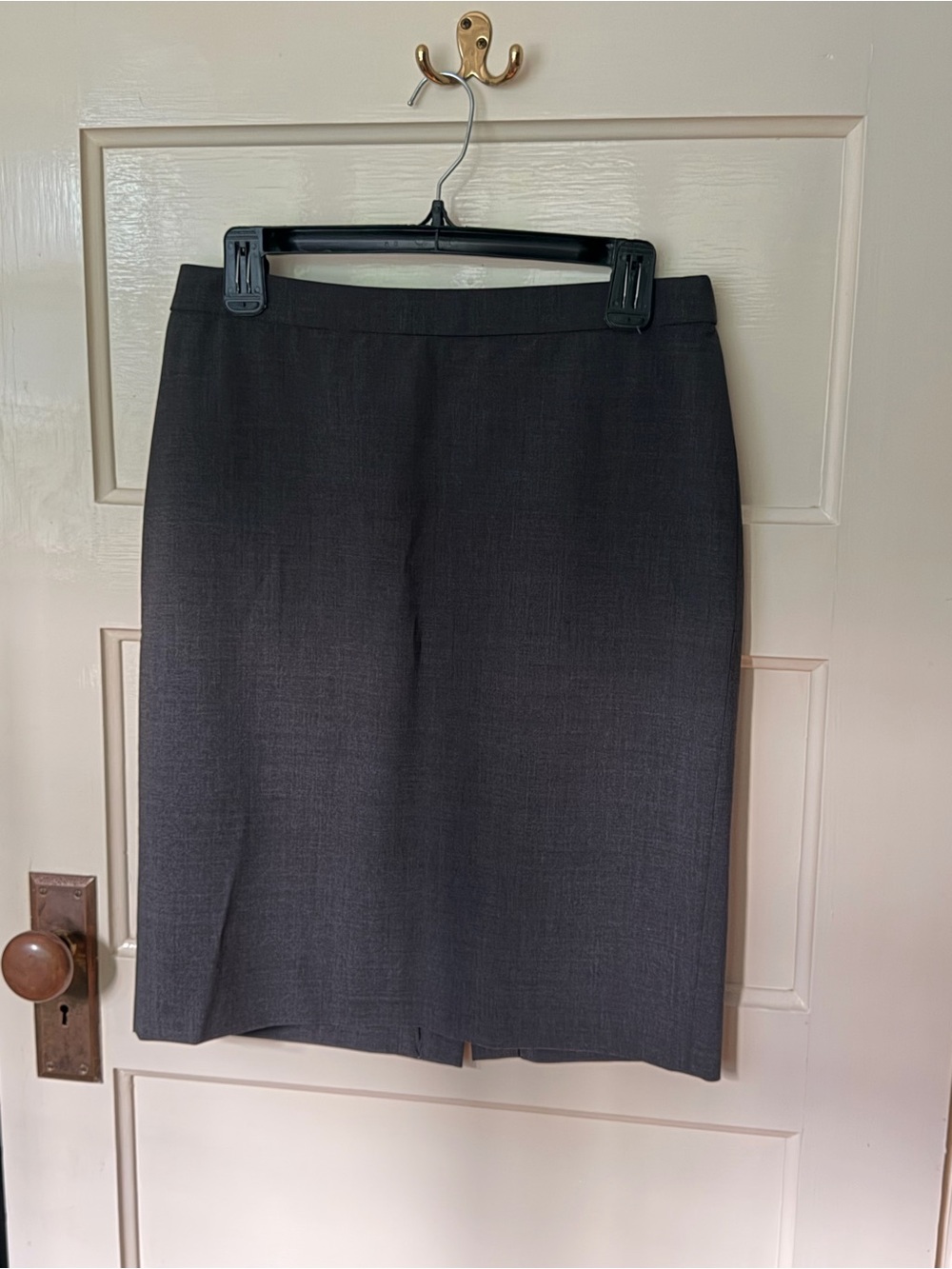 J. Crew 365 Dark Charcoal Pencil Skirt